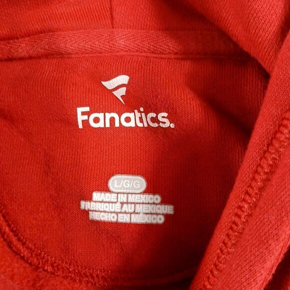 Fanatics Tom Brady 12 Tampa Bay Buccaneers Lrg Super‎ Bowl 54 LIV Hoodie Red Med - Picture 6 of 10